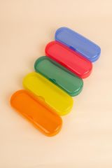Plastik Optik Gözlük Kutusu - SARI