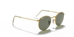 Ray-Ban 3447 001/58 50 Round Metal Polarize Güneş Gözlüğü